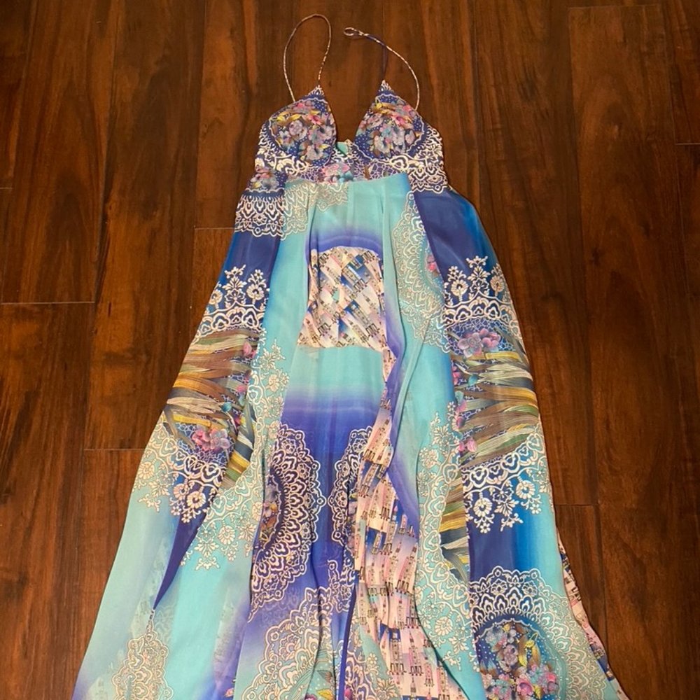 Authentic Matthew Williamson silk dress Sz.8